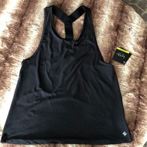🔴 Nicole Miller relaxed fit workout tank top